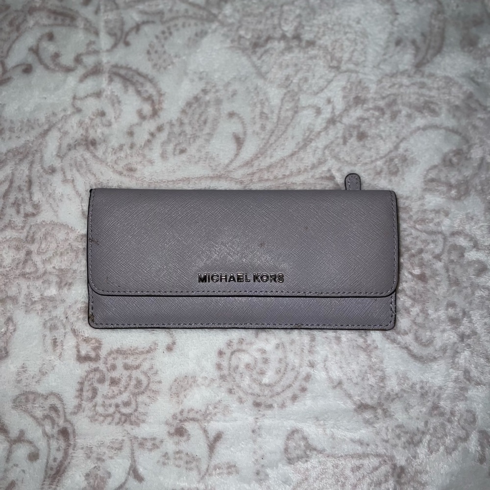 Lavender Michael kors wallet